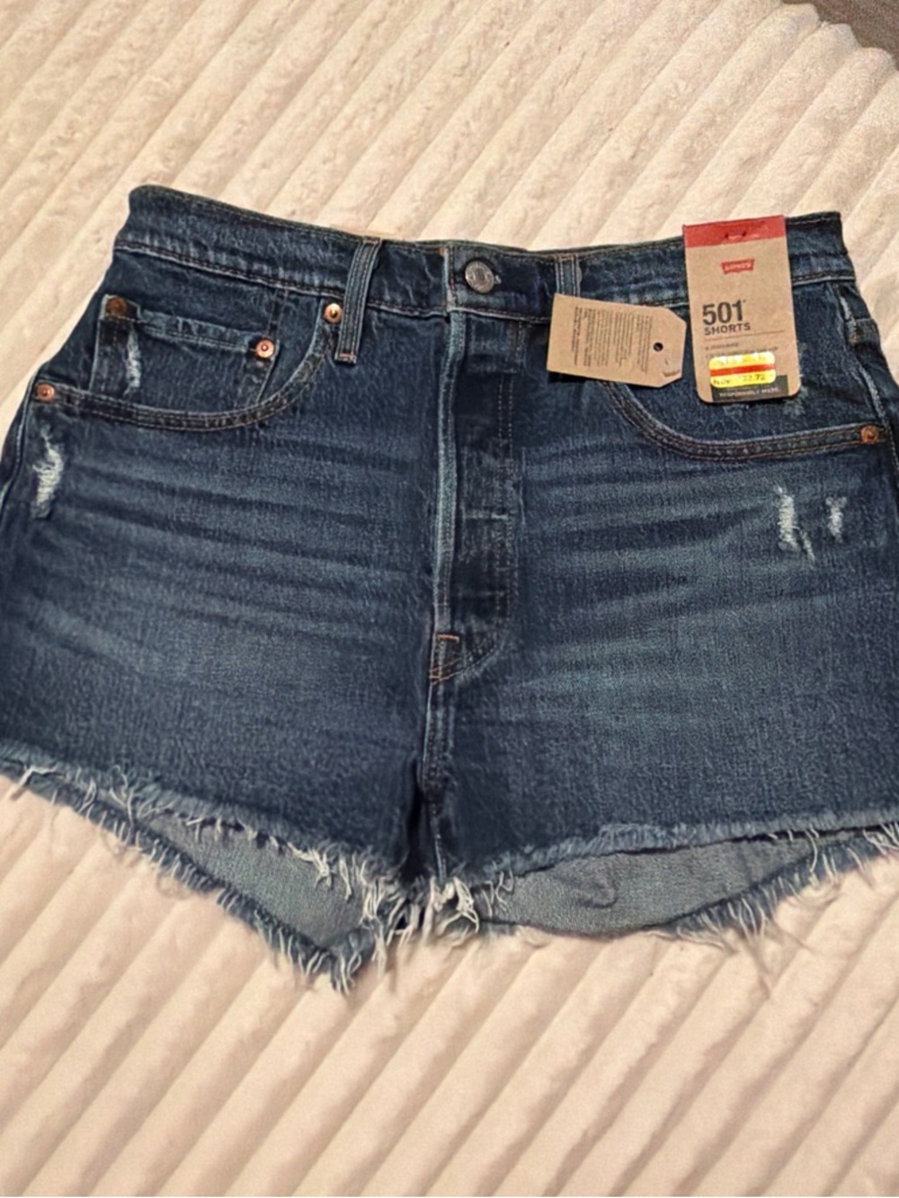Levi's 501 Women's Denim Cutoff Shorts